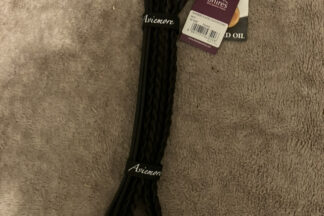 Plaited Reins 54x5/8 Blk